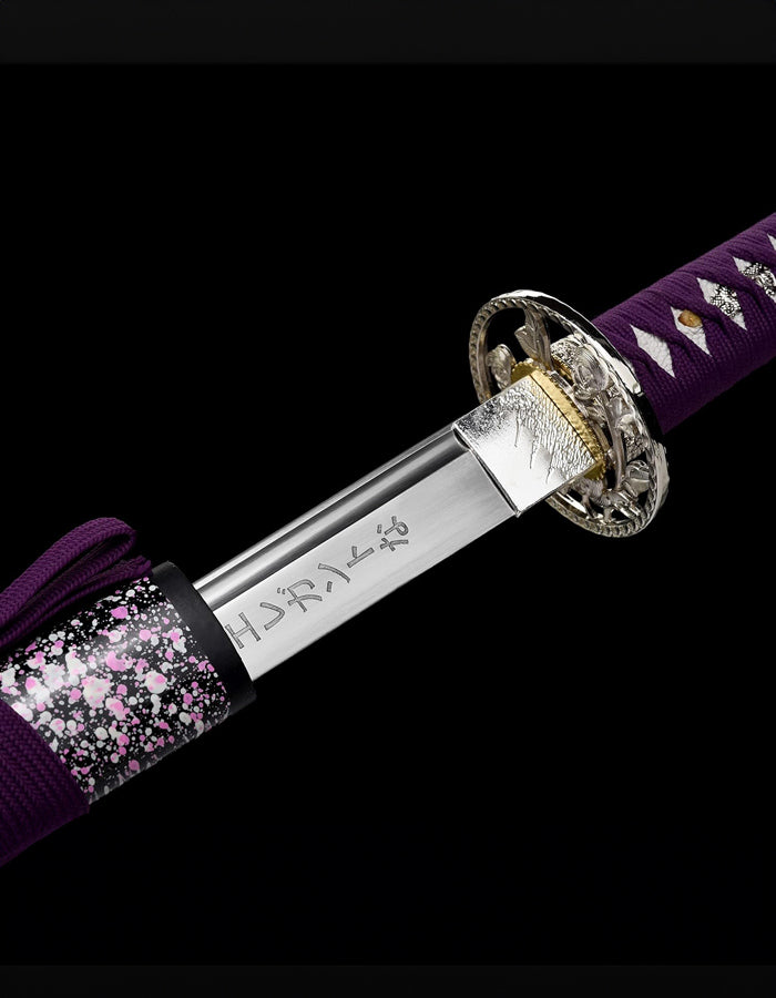 Japanese Katana "Purple Nightmare"