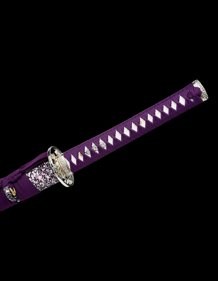 Japanese Katana "Purple Nightmare"